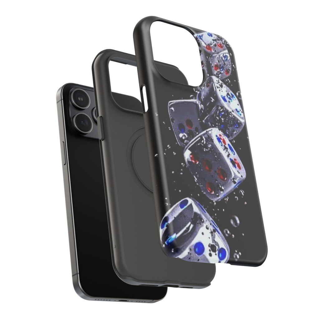 Gravity Drop Dice Collection/Signature Capture Tech Series Impact-Resistant Phone Case