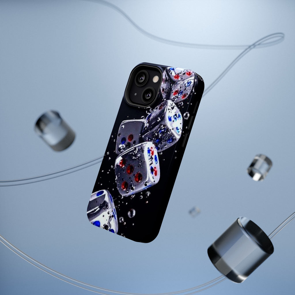 Gravity Drop Dice Collection/Signature Capture Tech Series Impact-Resistant Phone Case