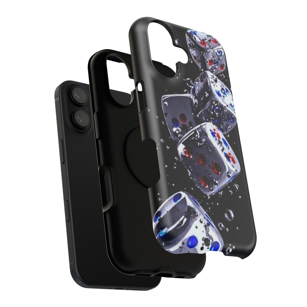 Gravity Drop Dice Collection/Signature Capture Tech Series Impact-Resistant Phone Case