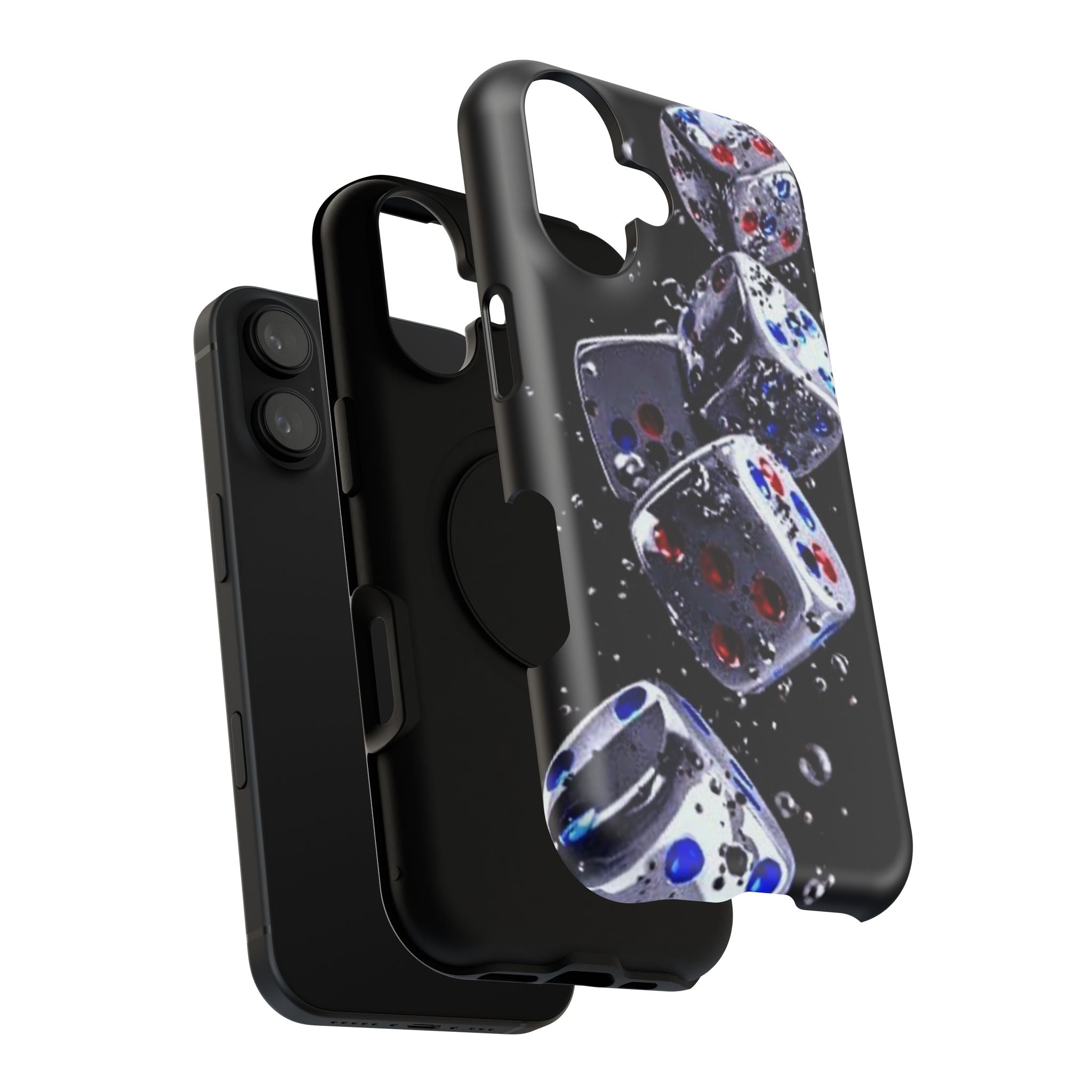 Gravity Drop Dice Collection/Signature Capture Tech Series Impact-Resistant Phone Case