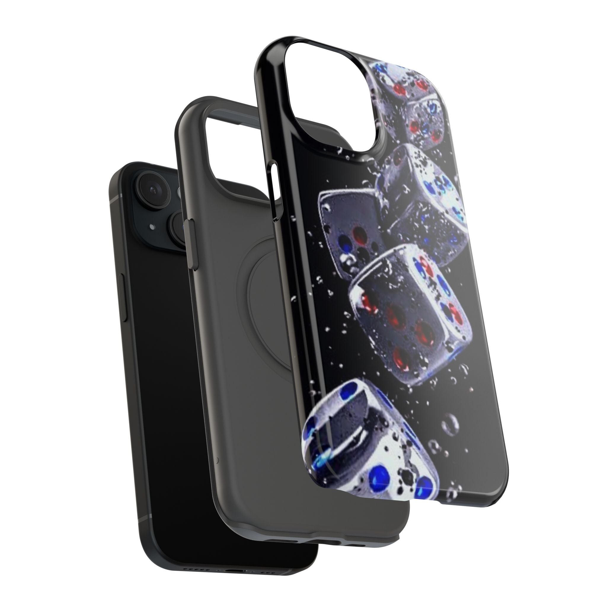 Gravity Drop Dice Collection/Signature Capture Tech Series Impact-Resistant Phone Case