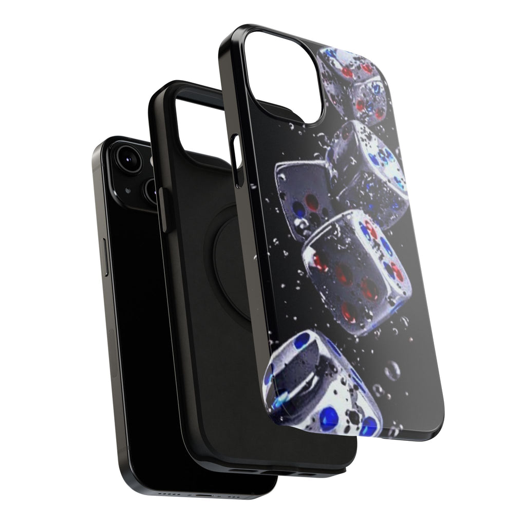 Gravity Drop Dice Collection/Signature Capture Tech Series Impact-Resistant Phone Case