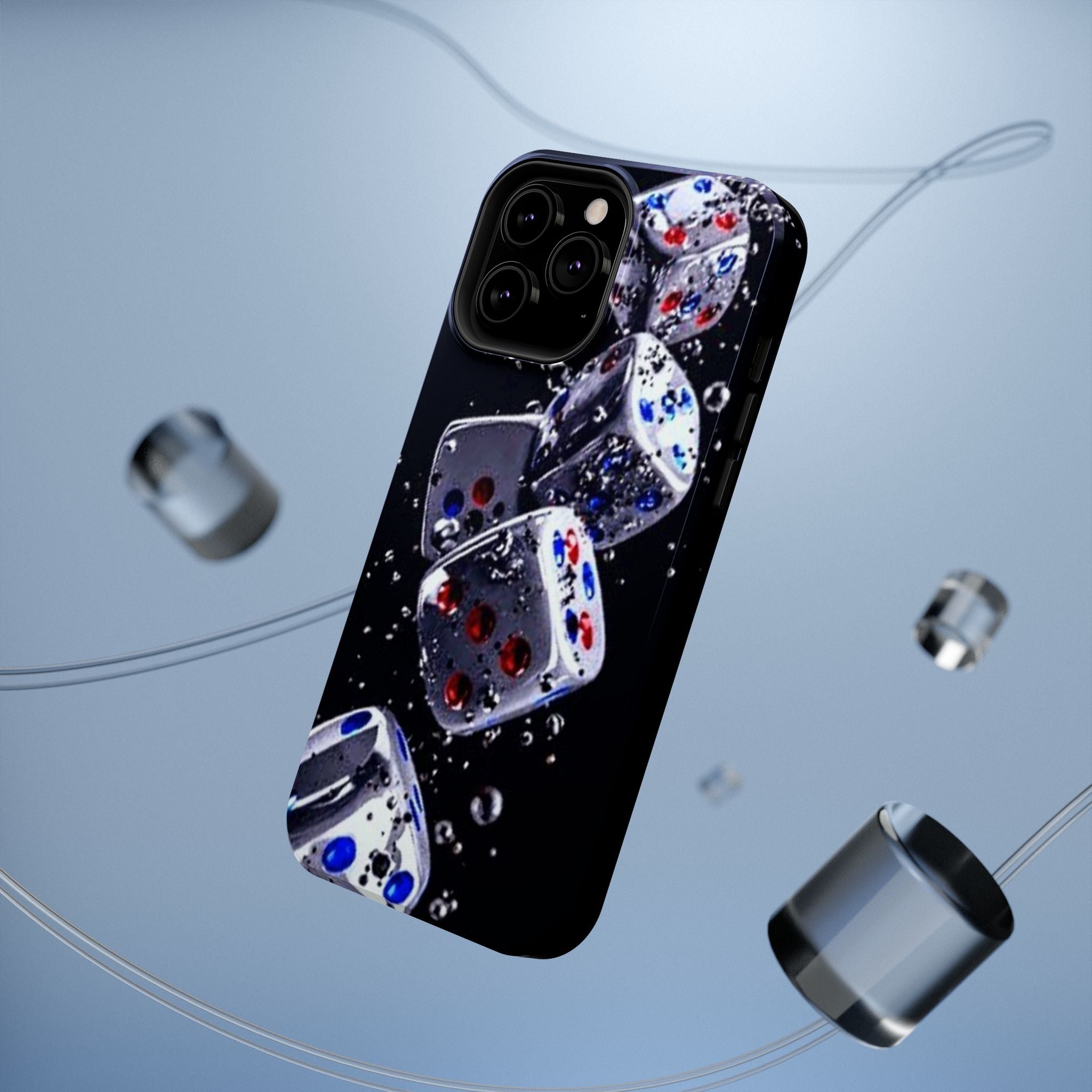 Gravity Drop Dice Collection/Signature Capture Tech Series Impact-Resistant Phone Case