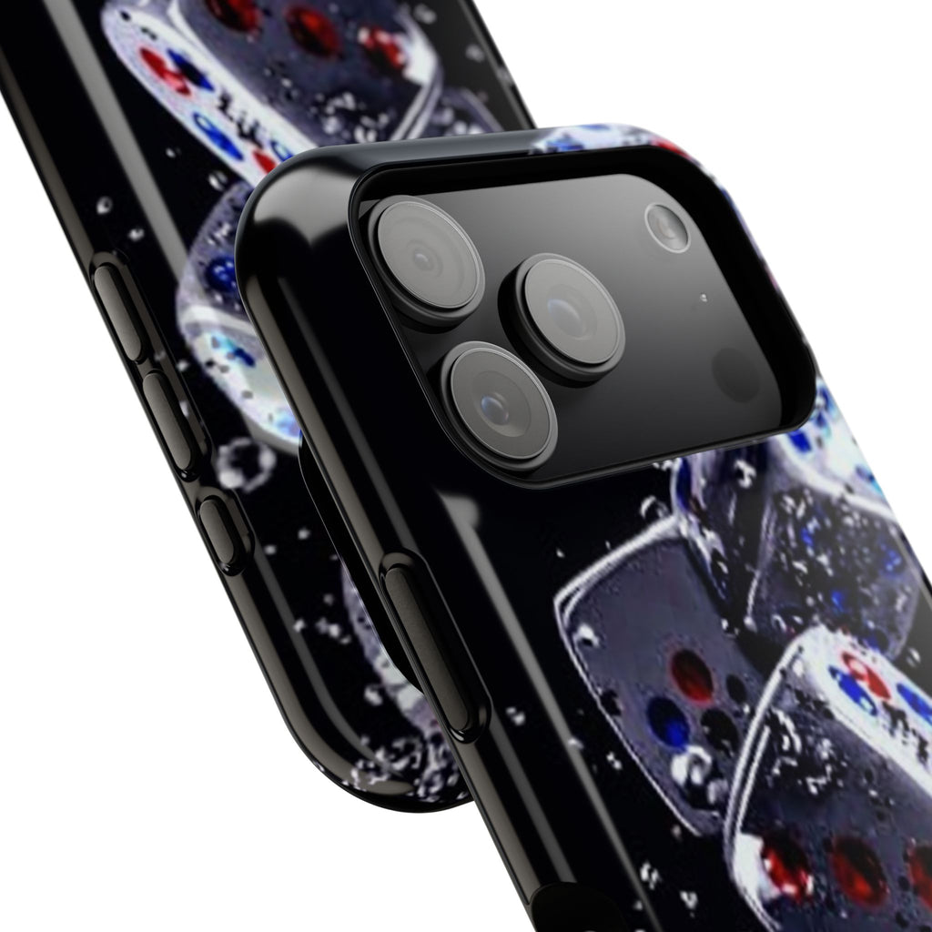 Gravity Drop Dice Collection/Signature Capture Tech Series Impact-Resistant Phone Case
