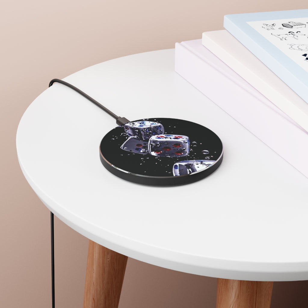Gravity Drop Dice Wireless Charging Pad