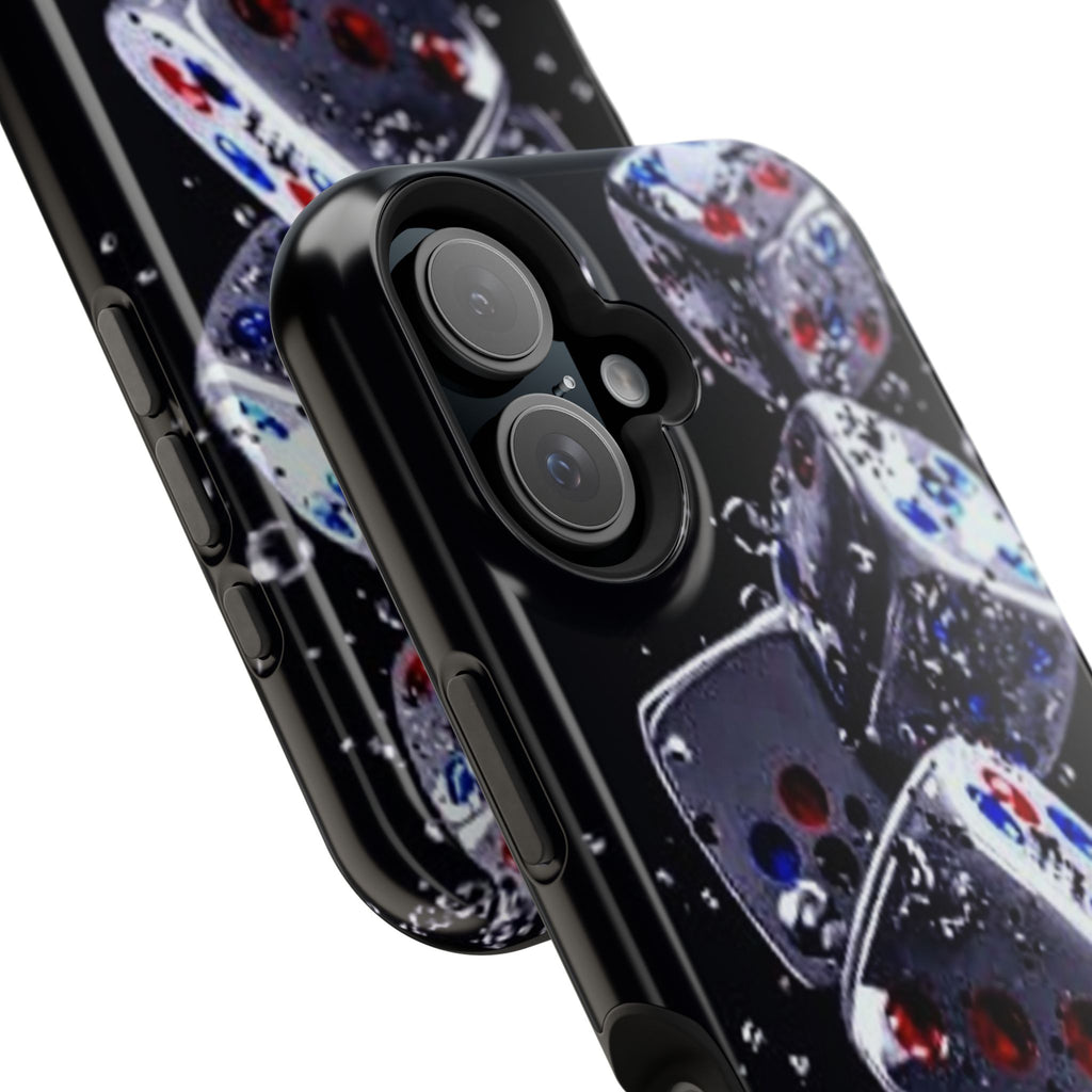 Gravity Drop Dice Collection/Signature Capture Tech Series Impact-Resistant Phone Case