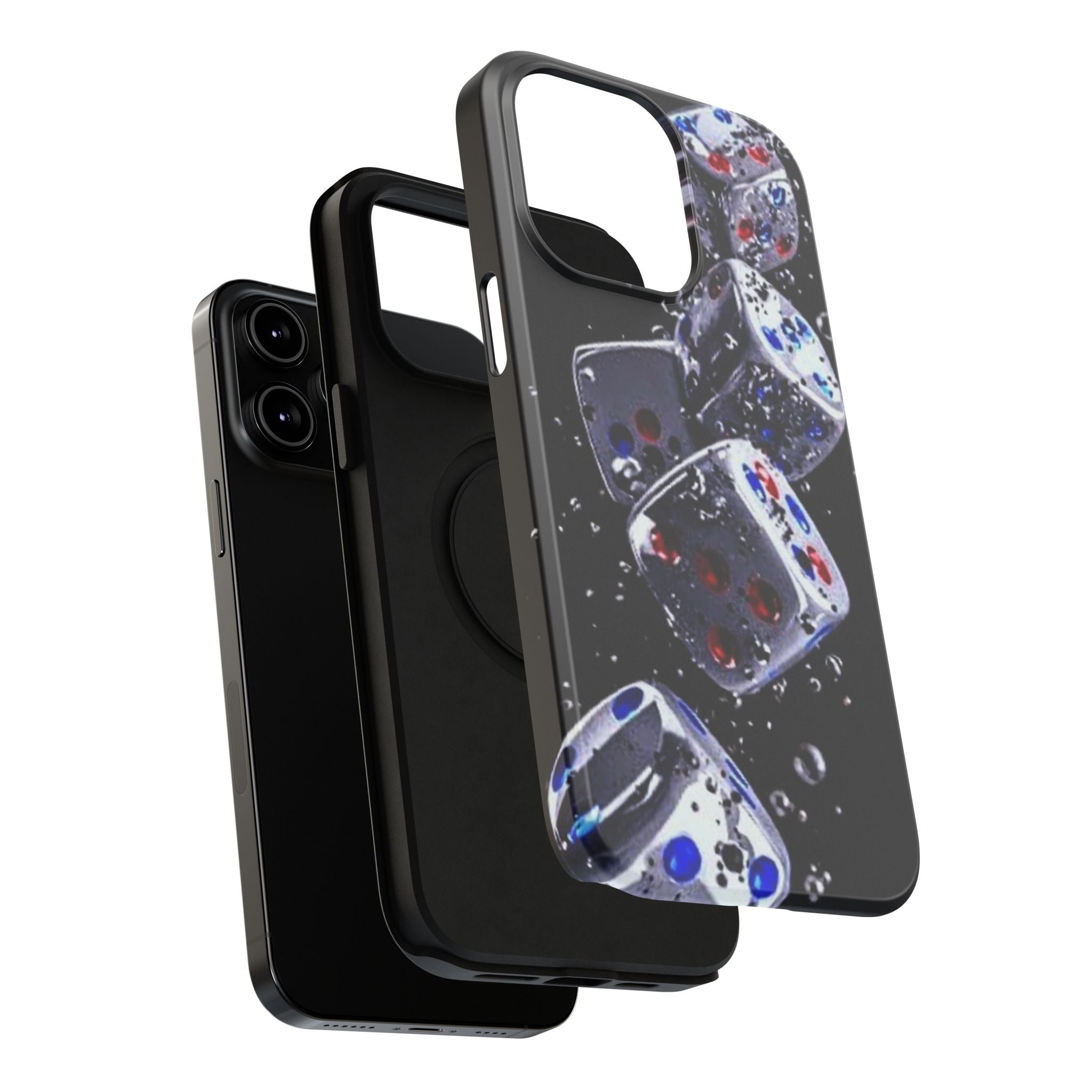 Gravity Drop Dice Collection/Signature Capture Tech Series Impact-Resistant Phone Case