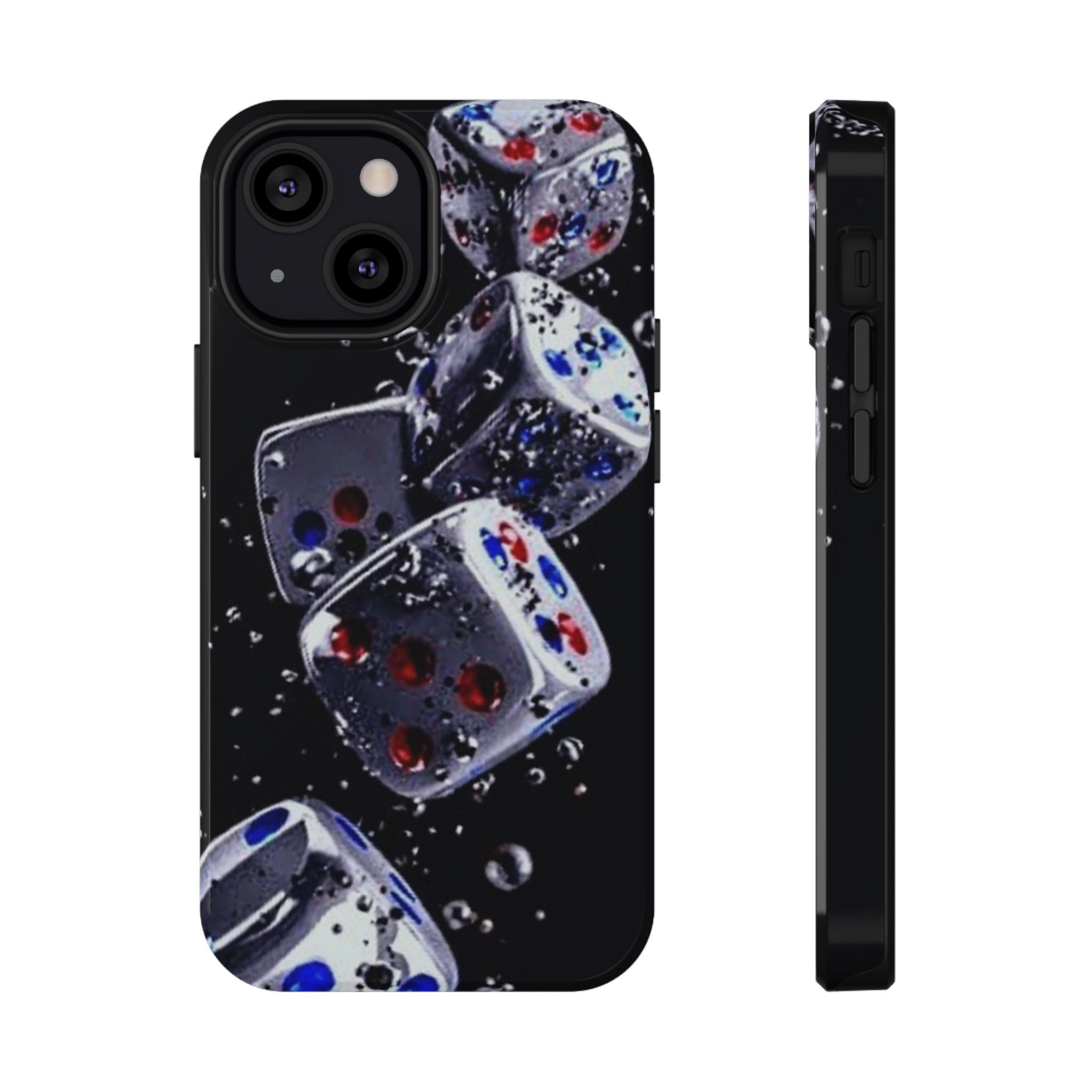 Gravity Drop Dice Collection/Signature Capture Tech Series Impact-Resistant Phone Case