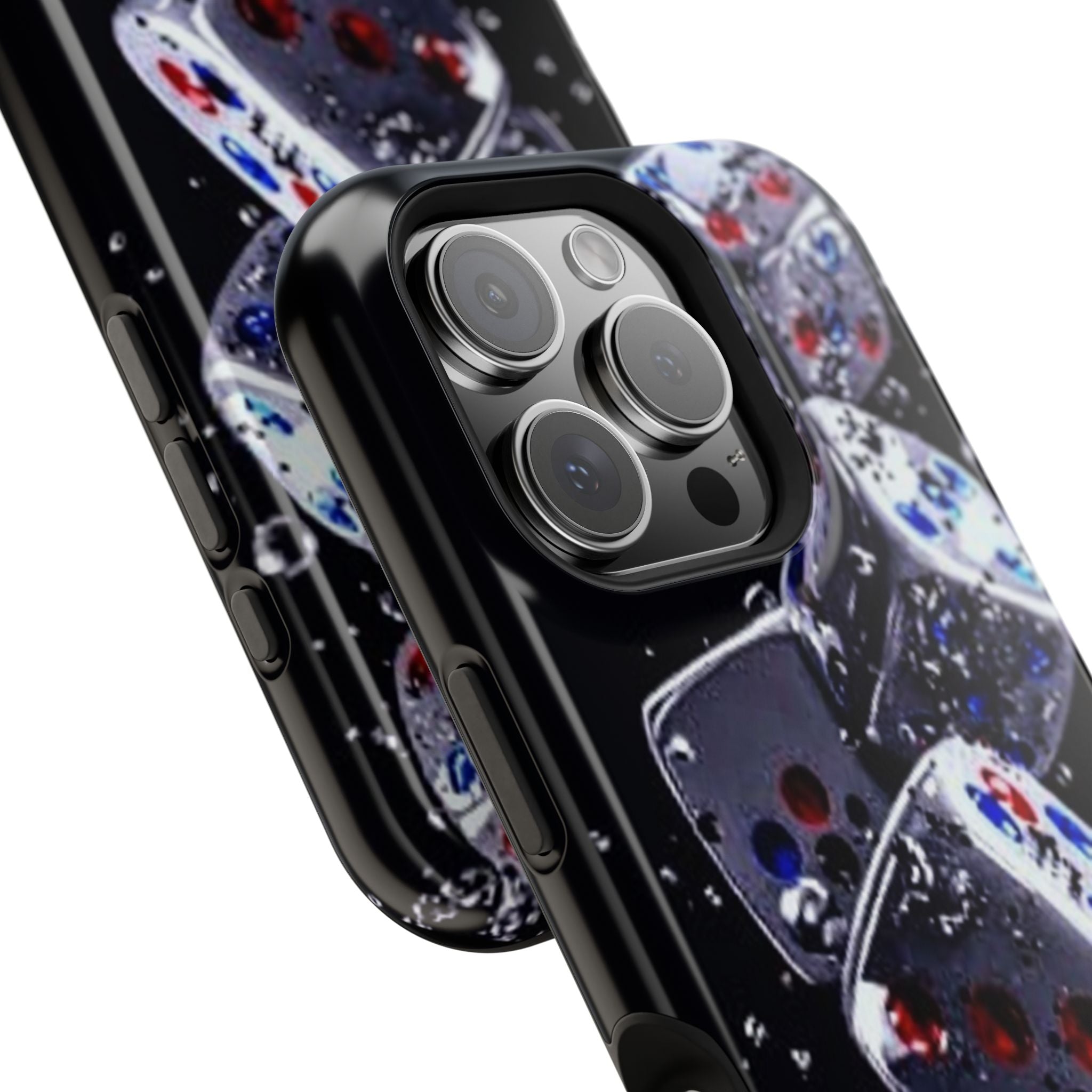 Gravity Drop Dice Collection/Signature Capture Tech Series Impact-Resistant Phone Case