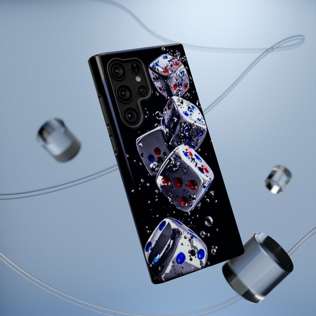 Gravity Drop Dice Collection/Signature Capture Tech Series Impact-Resistant Phone Case