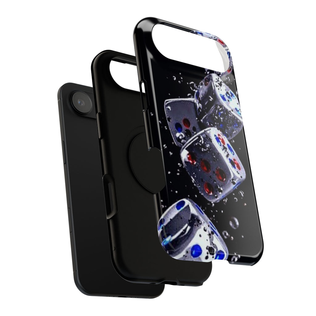 Gravity Drop Dice Collection/Signature Capture Tech Series Impact-Resistant Phone Case