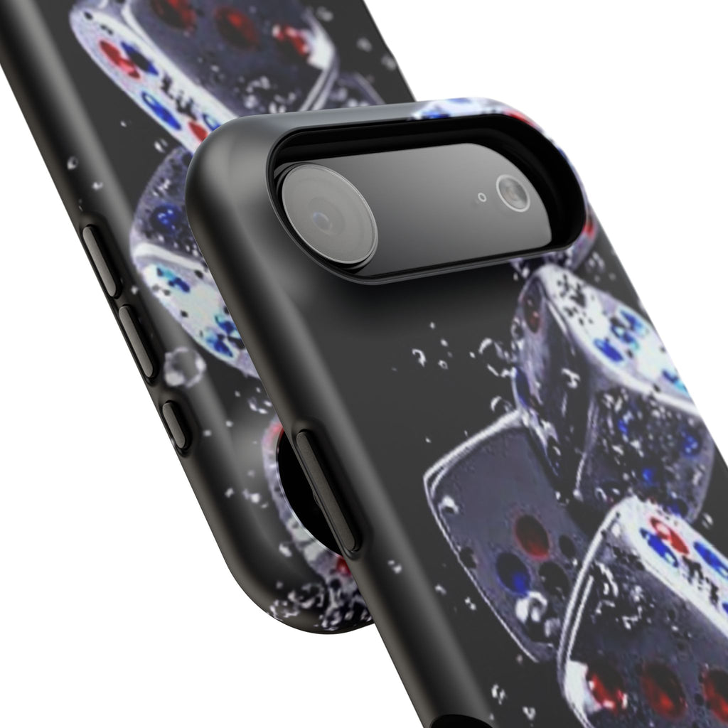 Gravity Drop Dice Collection/Signature Capture Tech Series Impact-Resistant Phone Case