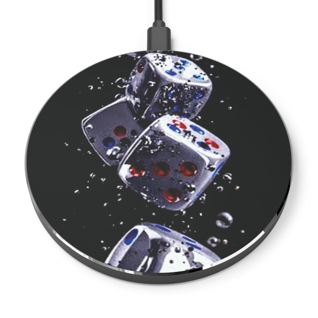 Gravity Drop Dice Wireless Charging Pad