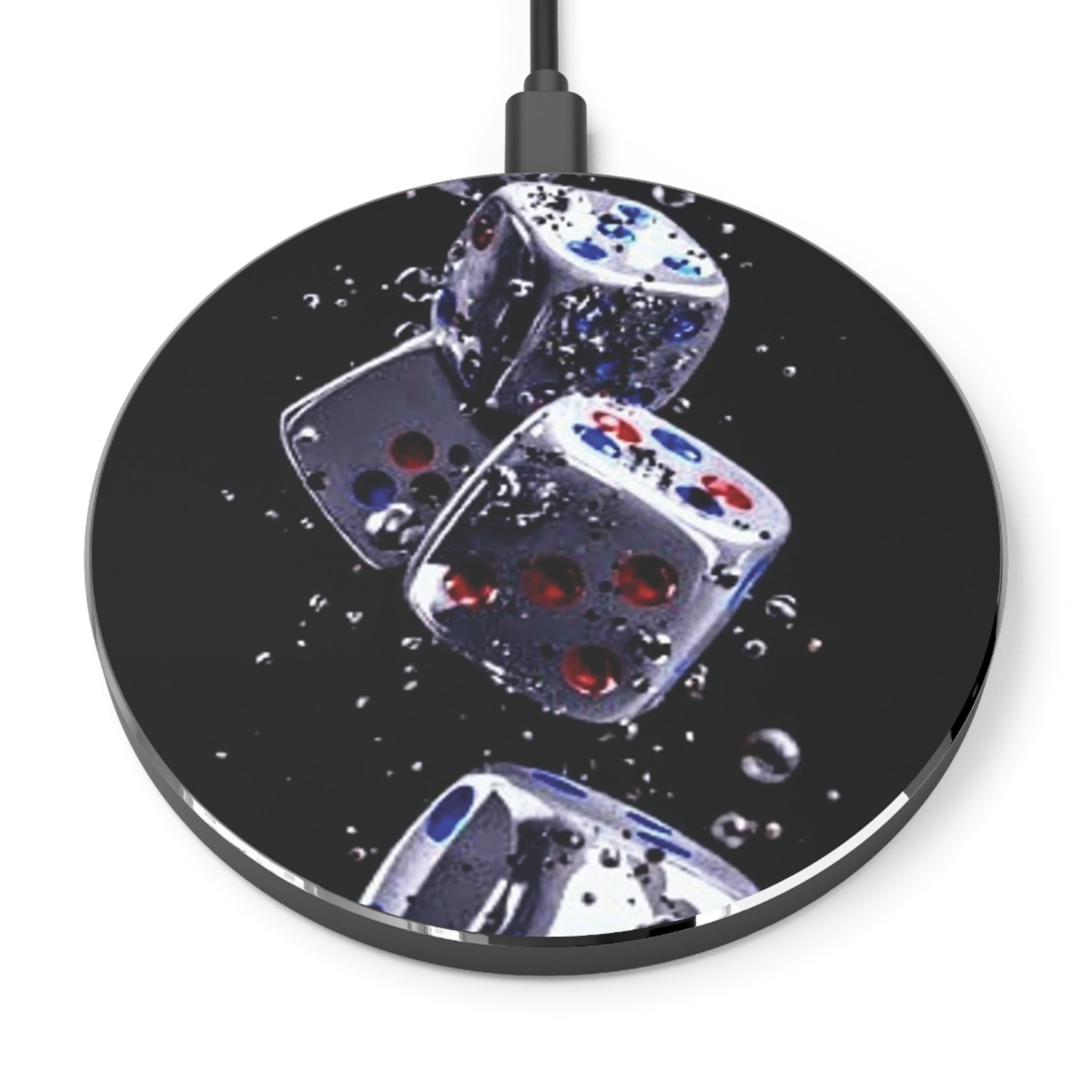 Gravity Drop Dice Wireless Charging Pad