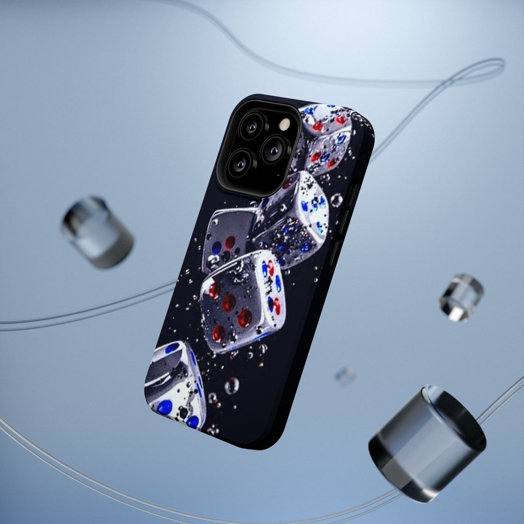 Gravity Drop Dice Collection/Signature Capture Tech Series Impact-Resistant Phone Case