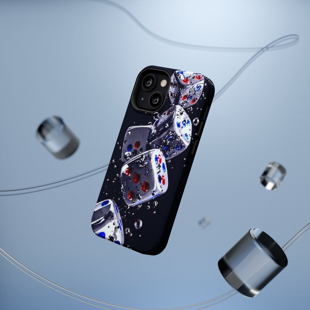 Gravity Drop Dice Collection/Signature Capture Tech Series Impact-Resistant Phone Case