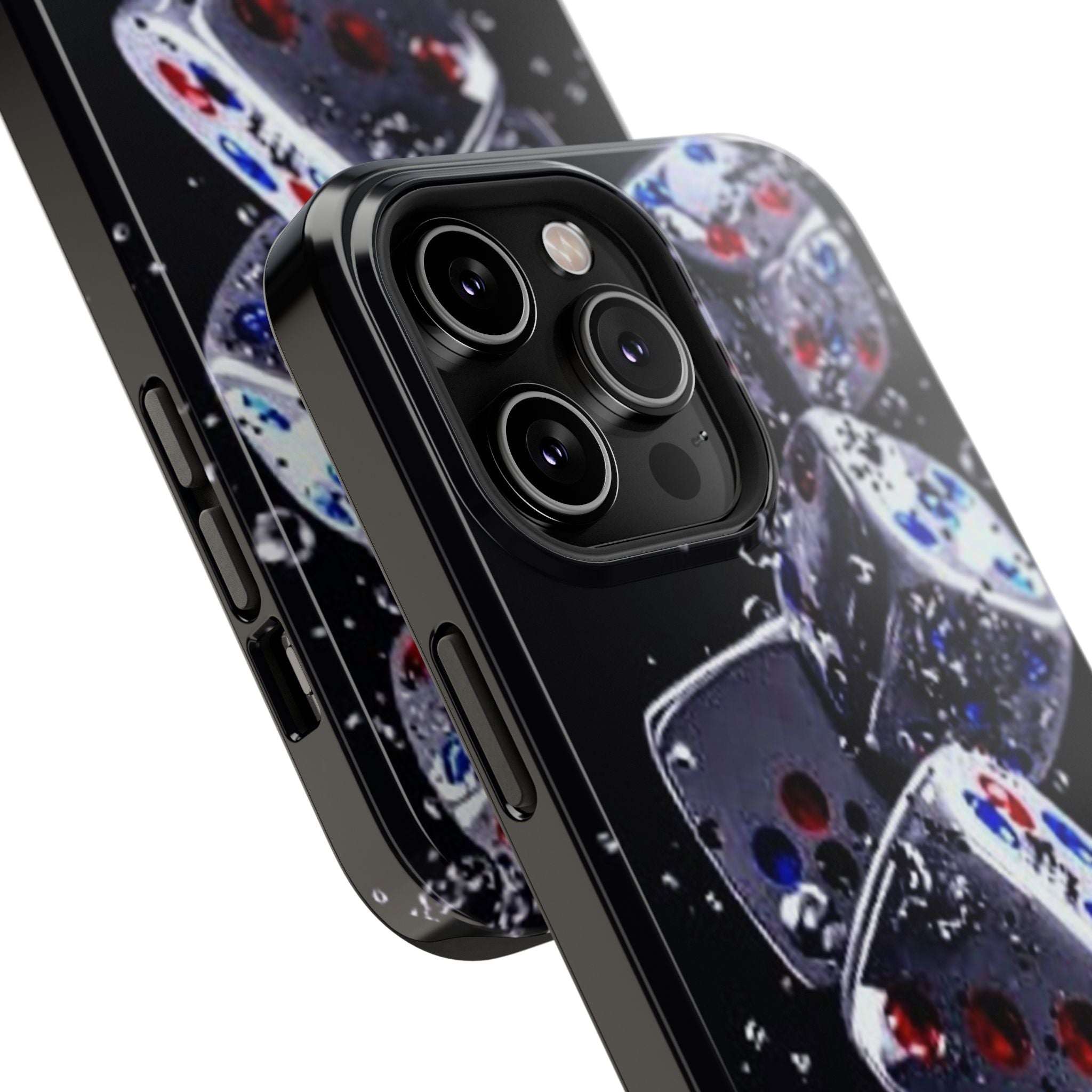 Gravity Drop Dice Collection/Signature Capture Tech Series Impact-Resistant Phone Case