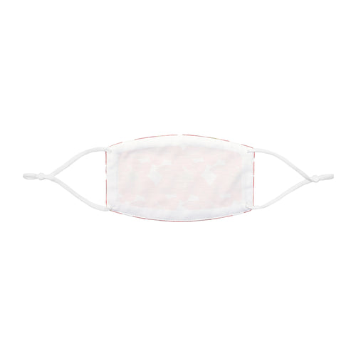 BettUWantIt Garden Escape Collection Face Mask — Adjustable Red Floral Holiday Mask