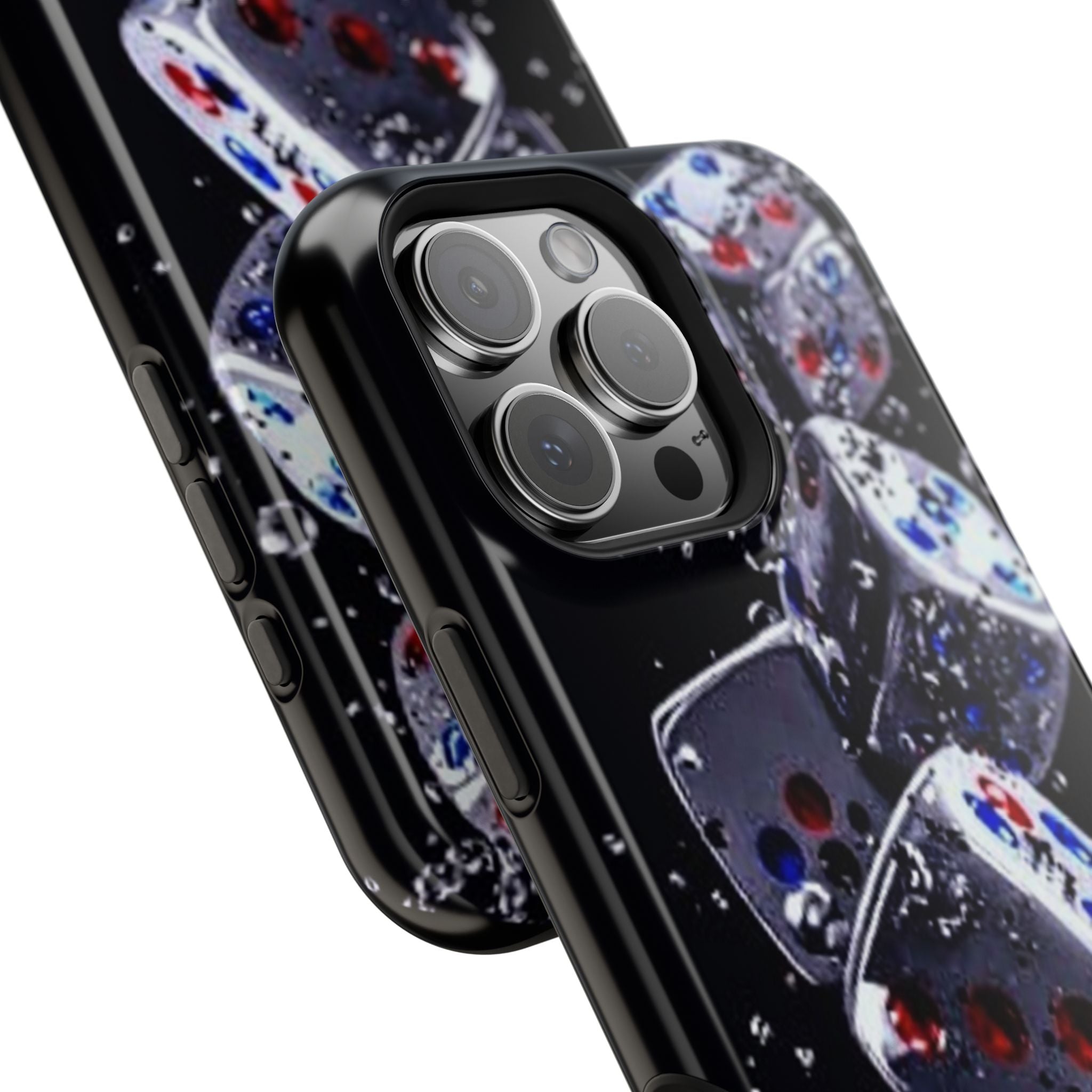 Gravity Drop Dice Collection/Signature Capture Tech Series Impact-Resistant Phone Case