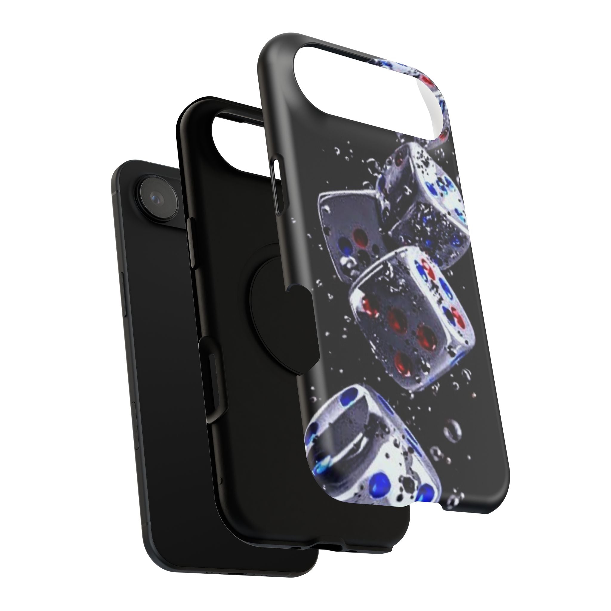 Gravity Drop Dice Collection/Signature Capture Tech Series Impact-Resistant Phone Case
