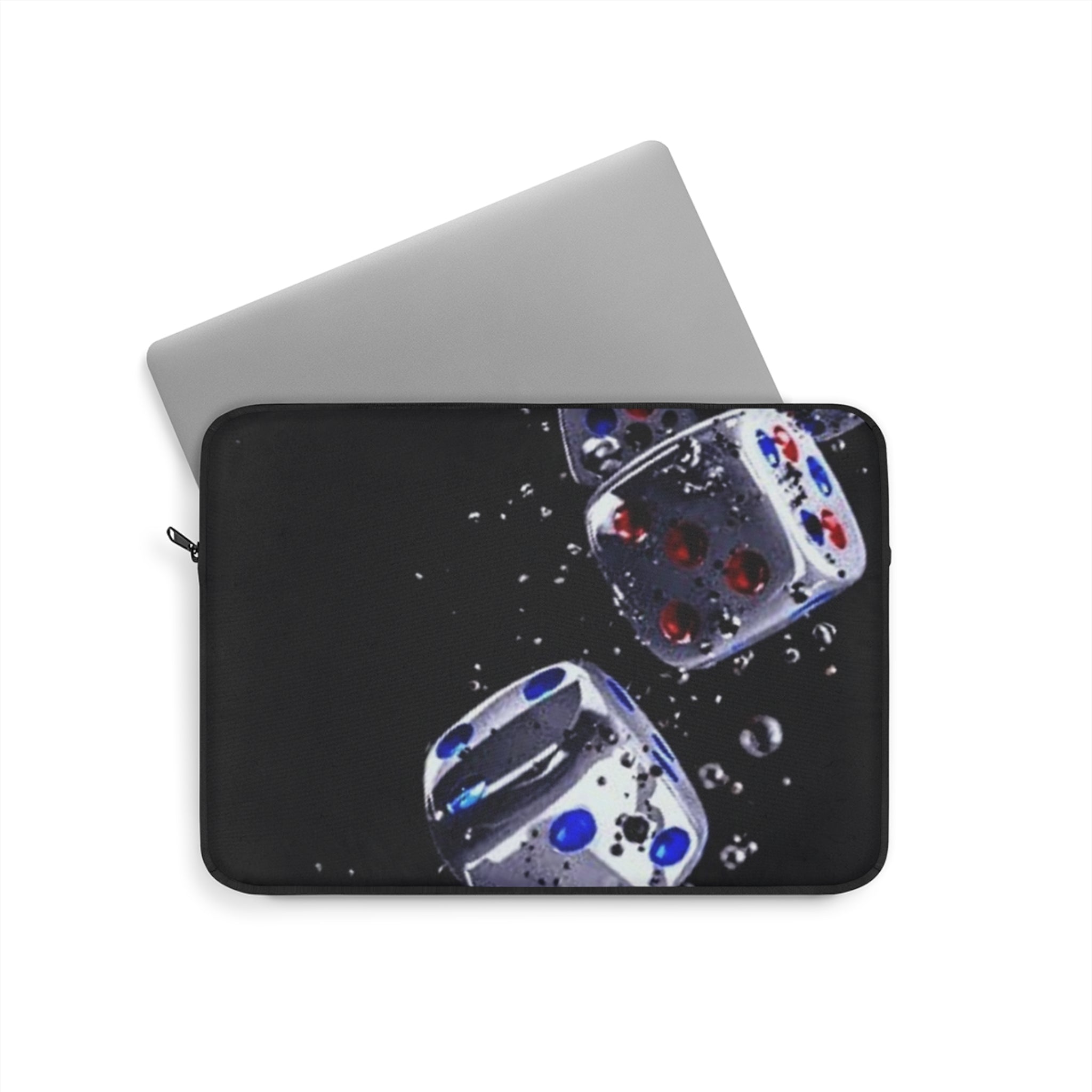 Gravity Drop Dice Laptop Sleeve