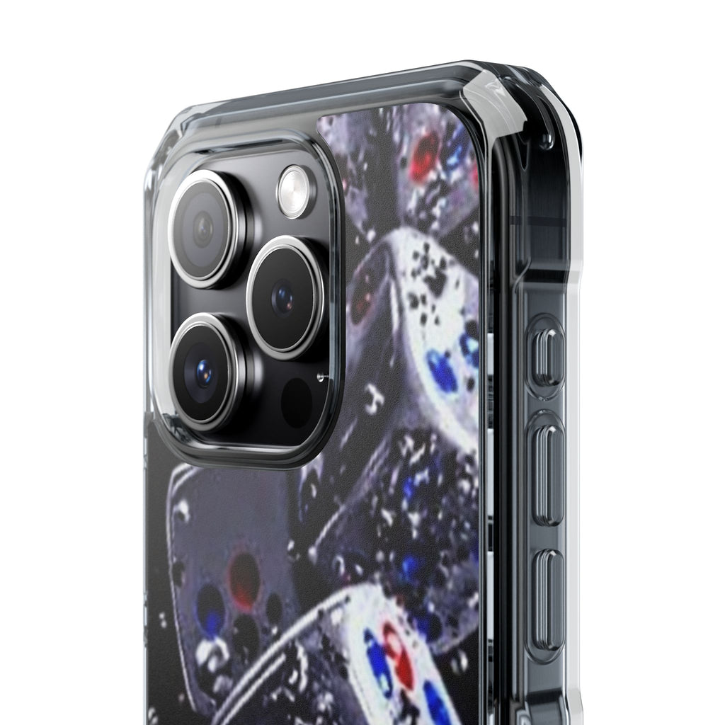 Gravity Drop Dice Clear iPhone Case