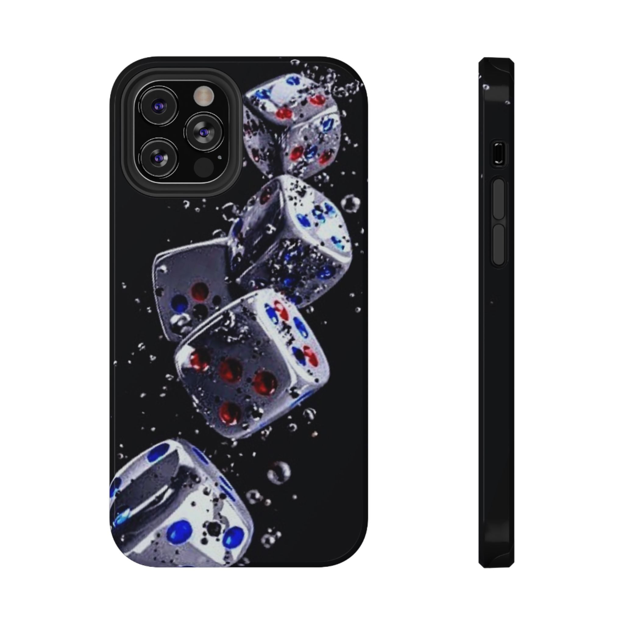 Gravity Drop Dice Collection/Signature Capture Tech Series Impact-Resistant Phone Case