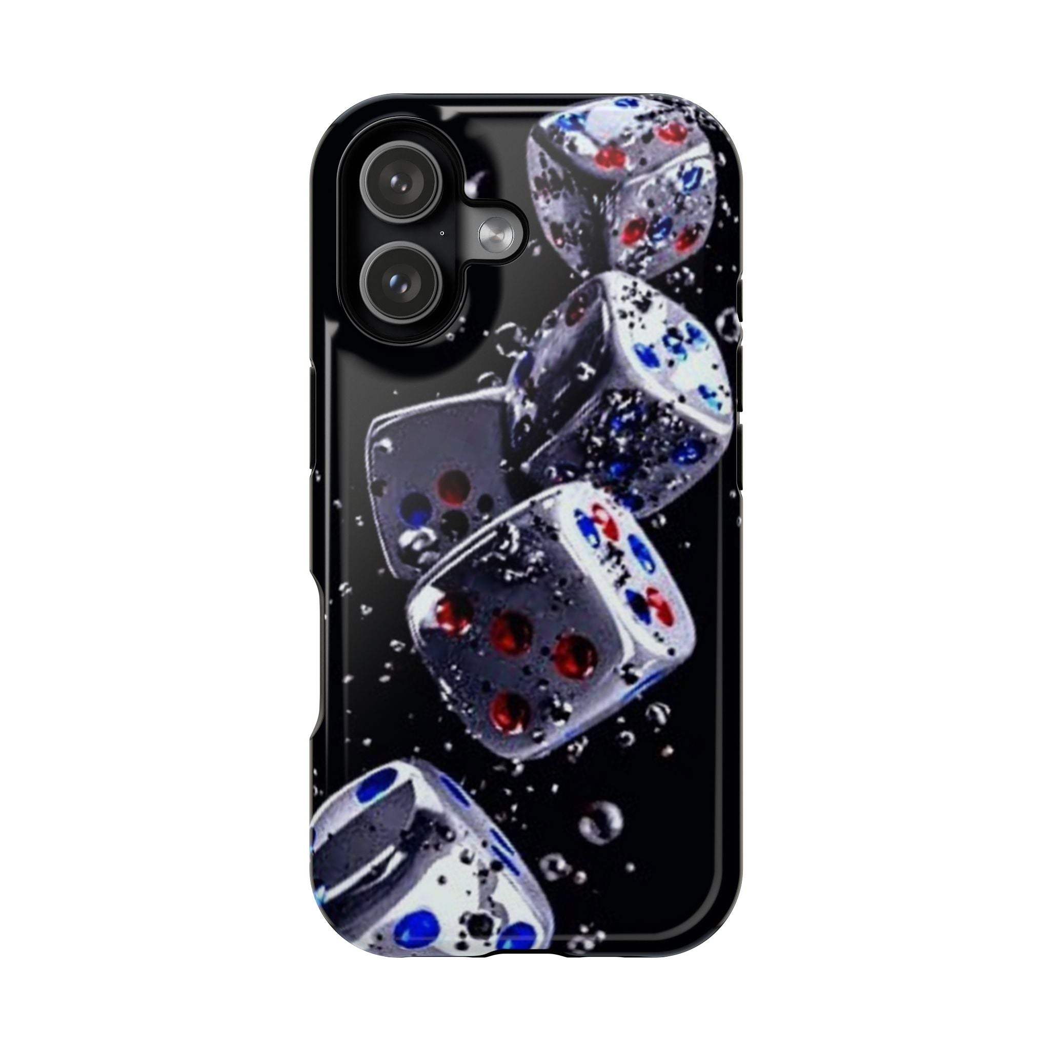 Gravity Drop Dice Collection/Signature Capture Tech Series Impact-Resistant Phone Case
